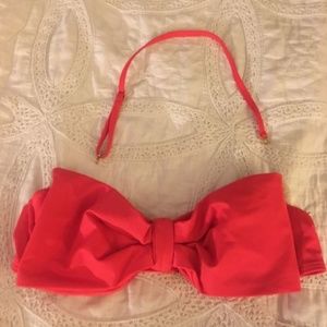 Kate Spade Bandeau Swim Top XL Georgica Beach